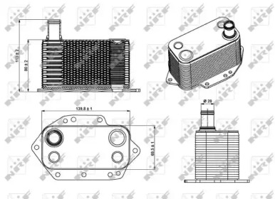 WILMINK GROUP wg1720022 -  масляный радиатор, двигательное масло